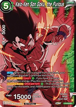 P-414 Kaio-Ken Son Goku, the Furious (Promo)