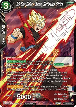 P-418 SS Son Goku : Xeno, Reflexive Strike