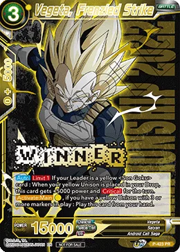 P-423 Vegeta, Frenzied Strike (Promo)