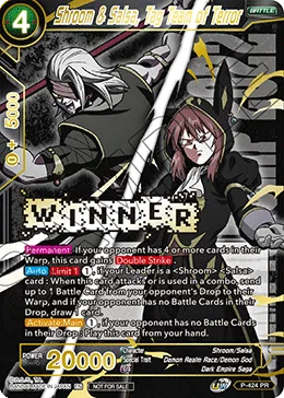 P-424 Shroom & Salsa, Tag Team of Terror (Promo)