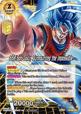 P-426 SSB Son Goku, Surmounting the Impossible