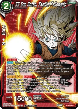 P-428 SS Son Goten, Familial Fellowship