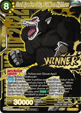 P-431 Great Ape Son Goku, Full Moon Nightmare (Promo)
