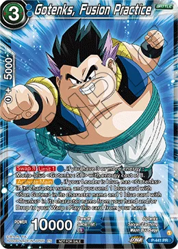 P-441 Gotenks, Fusion Practice