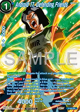 P-442 Android 17, Defending Friends (Promo)