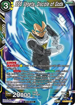 P-449 SSB Vegeta, Disciple of Gods