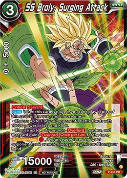 P-453 SS Broly, Surging Attack
