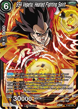 P-457 SS4 Vegeta, Heated Fighting Spirit