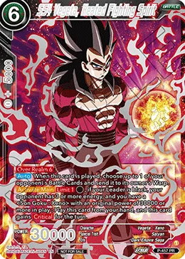 P-457 SS4 Vegeta, Heated Fighting Spirit (Promo)