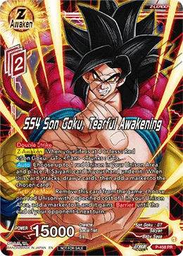 P-458 SS4 Son Goku, Tearful Awakening