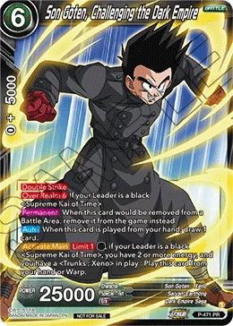 P-471 Son Goten, Challenging the Dark Empire