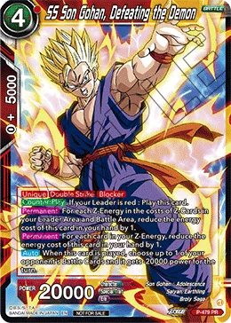 P-479 SS Son Gohan, Defeating the Demon