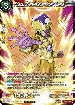 P-480 Frieza, Overwhelming Omnipotence