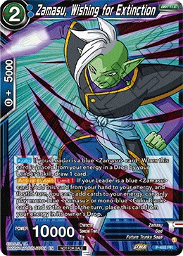 P-485 Zamasu, Wishing for Extinction