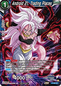 P-486 Android 21, Trading Places