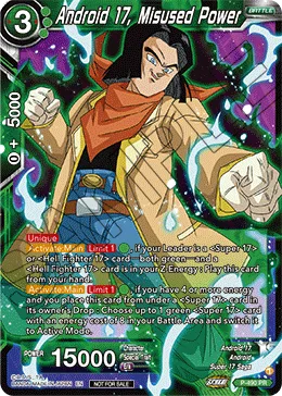 P-490 Android 17, Misused Power