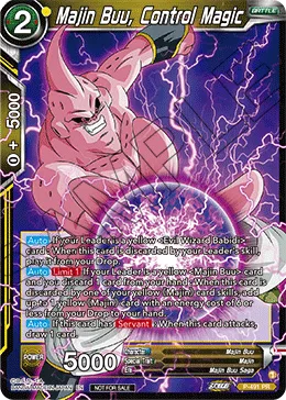 P-491 Majin Buu, Control Magic