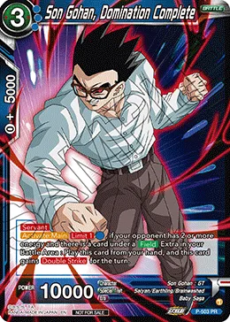 P-503 Son Gohan, Domination Complete