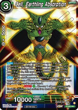 P-507 Cell, Earthling Absorption