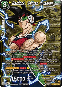 P-509 Bardock, Saiyan Invasion (Promo)