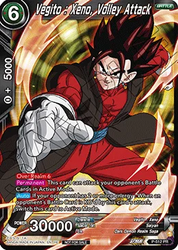 P-512 Vegito : Xeno, Volley Attack (Promo)