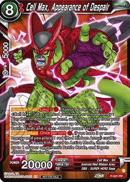 P-521 Cell Max, Appearance of Despair