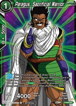 P-528 Paragus, Sacrificial Warrior