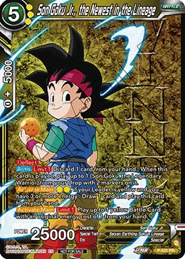 P-531 Son Goku Jr., the Newest in the Lineage (Promo)
