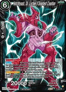 P-532 Hatchhyack, Dr. Lychee’s Greatest Creation