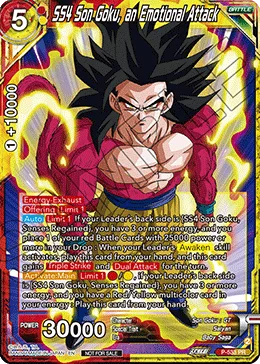 P-533 SS4 Son Goku, an Emotional Attack