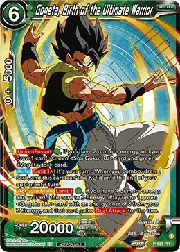 P-538 Gogeta, Birth of the Ultimate Warrior