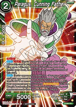 P-564 Paragus, Cunning Father
