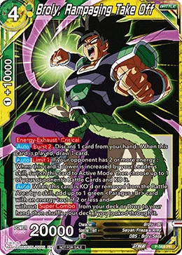 P-569 Broly, Rampaging Take Off