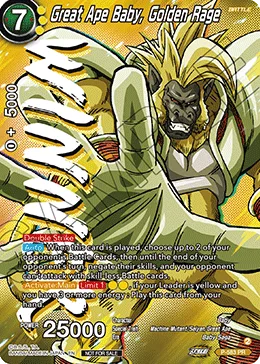 P-583 Great Ape Baby, Golden Rage (Promo)