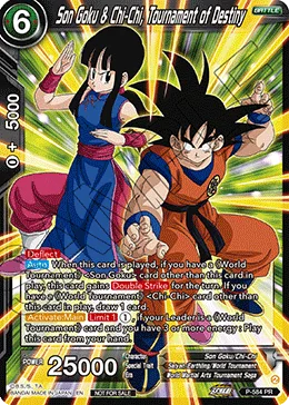 P-584 Son Goku & Chi-Chi, Tournament of Destiny