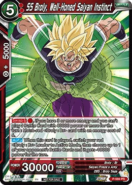 P-594 SS Broly, Well-Honed Saiyan Instinct