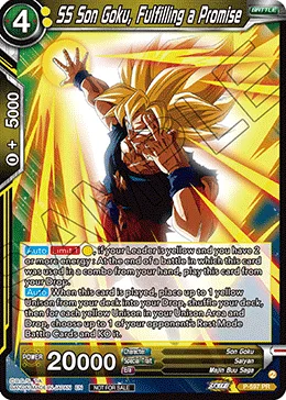 P-597 SS Son Goku, Fulfilling a Promise