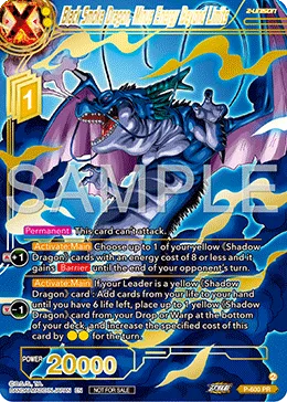 P-600 Black Smoke Dragon, Minus Energy Beyond Limits (Promo)