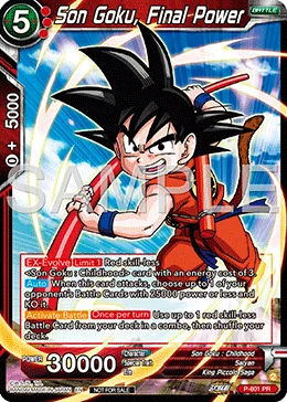 P-601 Son Goku, Final Power