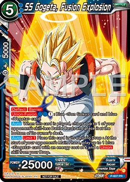 P-607 SS Gogeta, Fusion Explosion