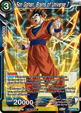 P-608 Son Gohan, Brains of Universe 7 (Promo)