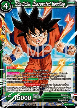P-609 Son Goku, Unexpected Meddling
