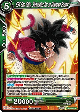 P-619 SS4 Son Goku, Strategies for an Unknown Enemy (Promo)