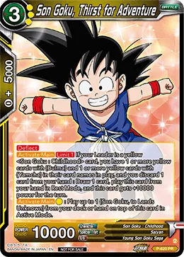 P-620 Son Goku, Thirst for Adventure