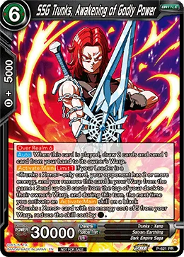 P-621 SSG Trunks, Awakening of Godly Power