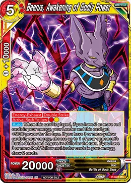 P-622 Beerus, Awakening of Godly Power