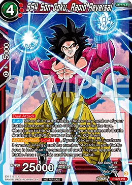 P-625 SS4 Son Goku, Rapid Reversal