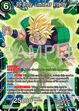 P-630 SS Broly, Limitless Vitality
