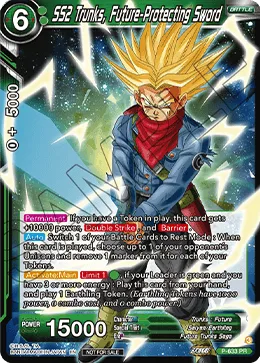 P-633 SS2 Trunks, Future-Protecting Sword (Promo)