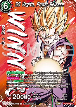P-643 SS Vegito, Power Release (Promo)